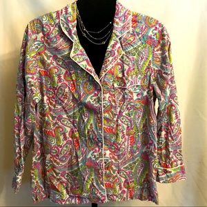 VS Colorful Paisley Night Shirt